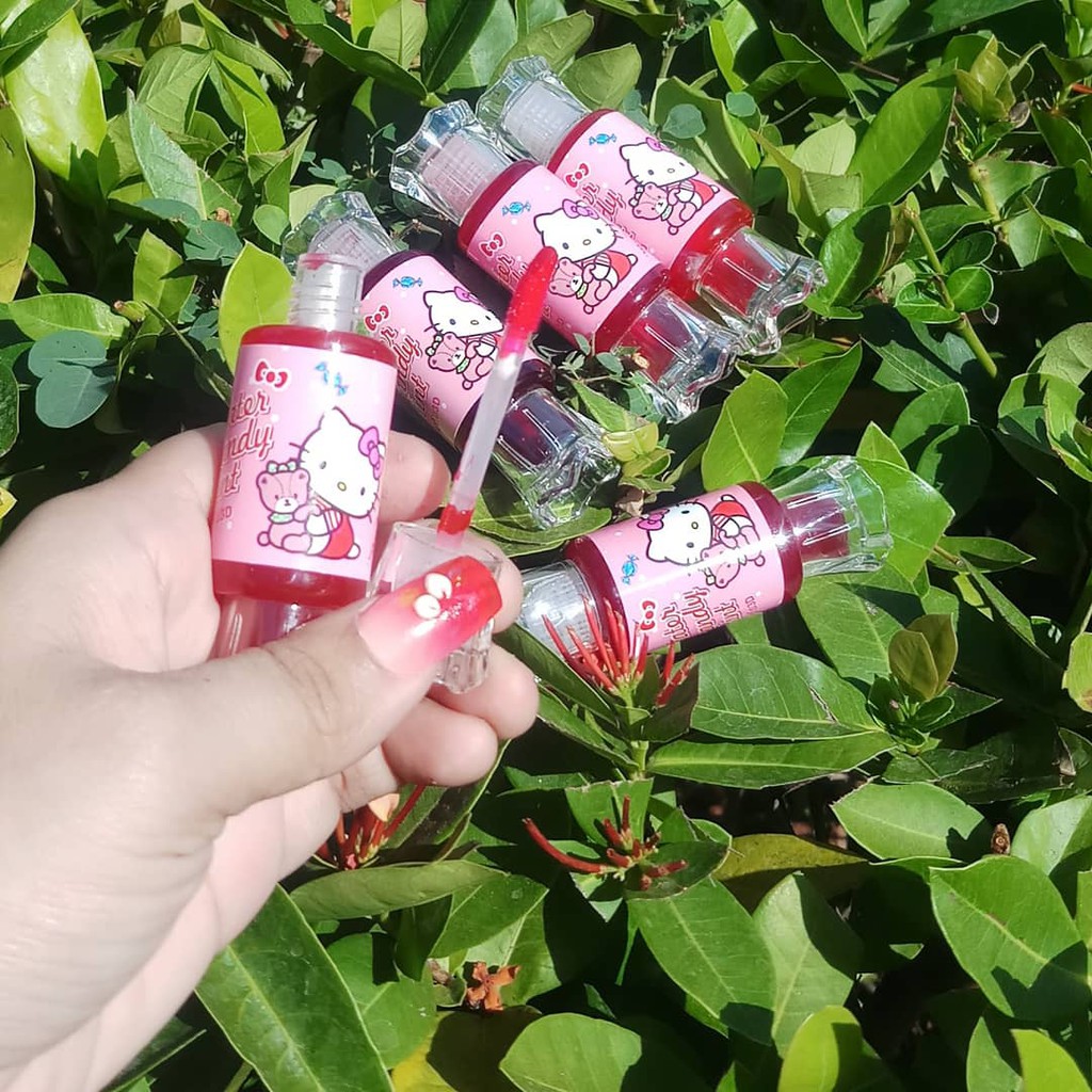 HELLO KITTY LIP TINT LIPTINT DENGAN VITAMIN BIBIR SASIMI