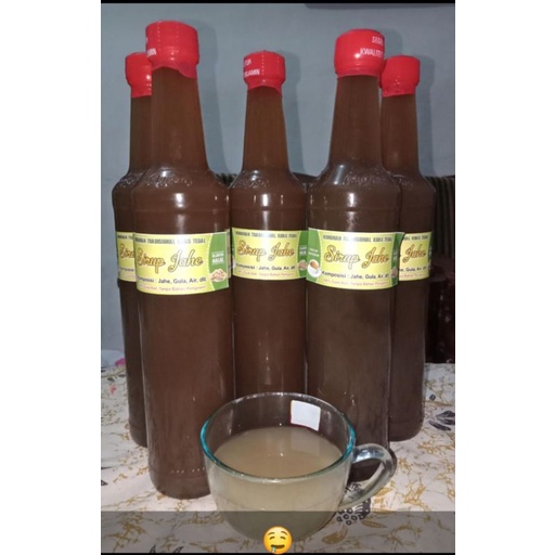 

sirup jahe homemade