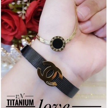 Titanium set gelang cincin y638