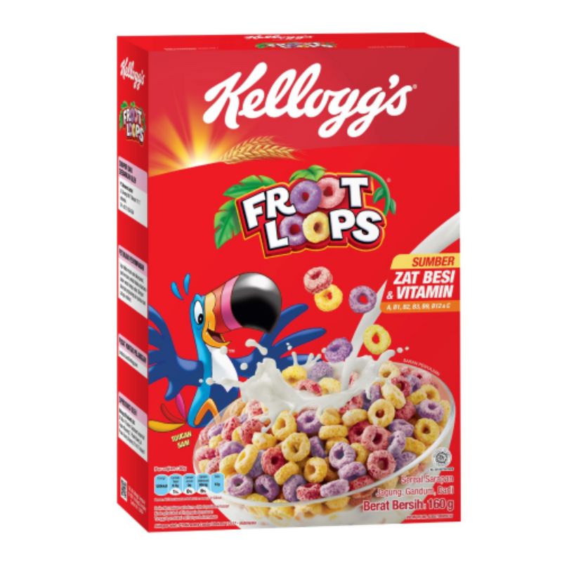 KELLOGG'S FROOT LOOPS 160gr