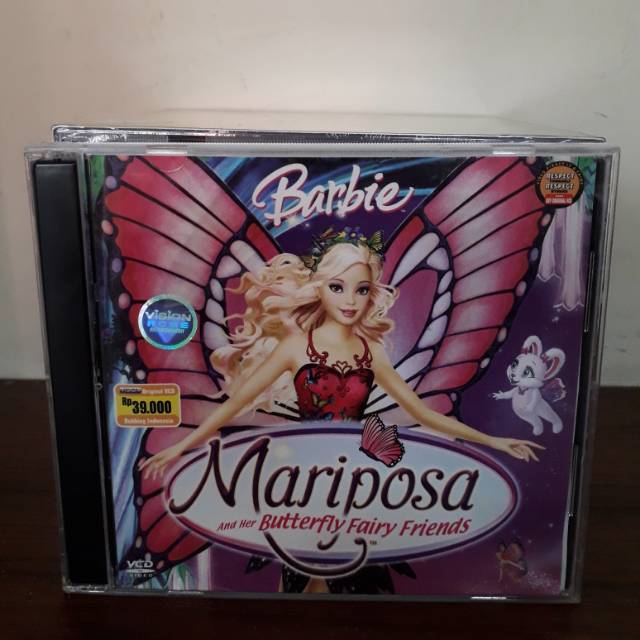 VCD Film Original Barbie Mariposa