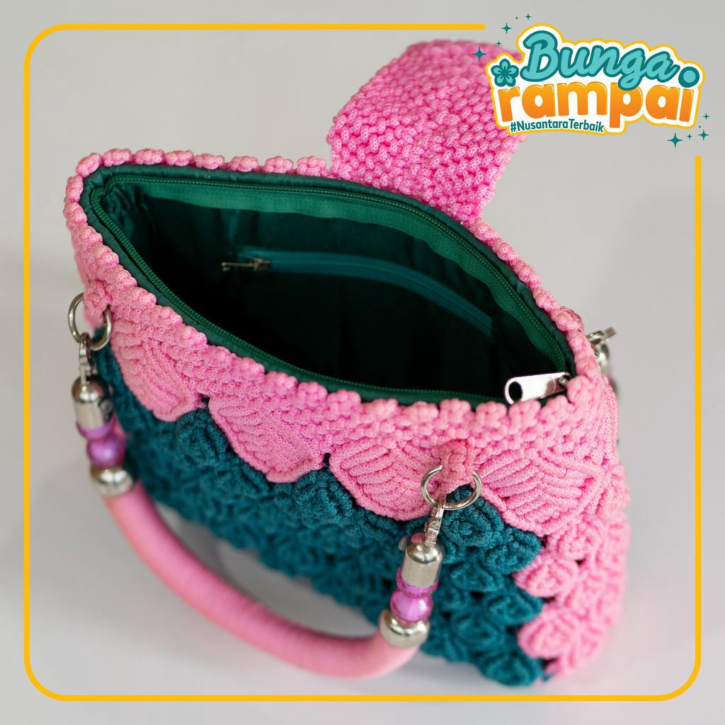 Tas Tali Kur Besar Pink Muda