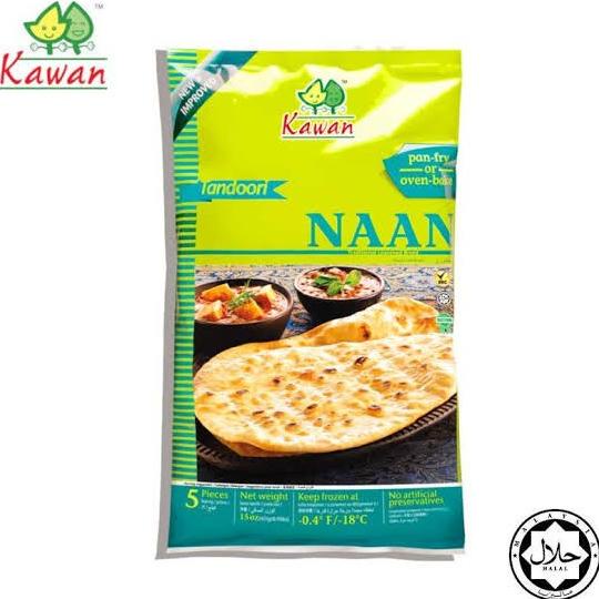 

kawan food roti naan tandoori / roti arab tepung gandum / roti india