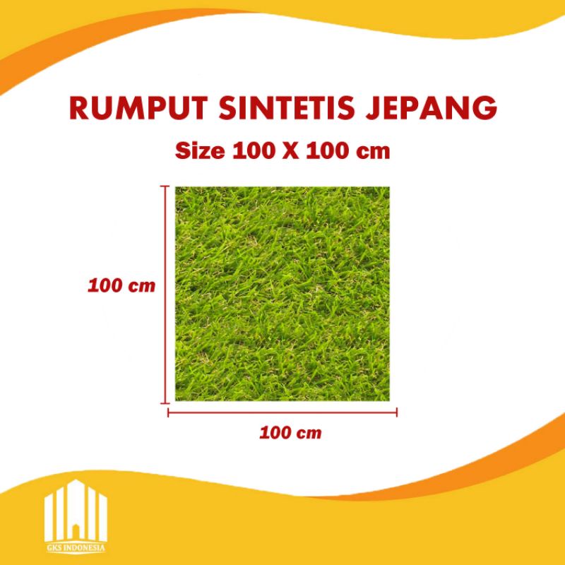 Rumput sintetis swiss uk. 100 x 100 cm Best Quality