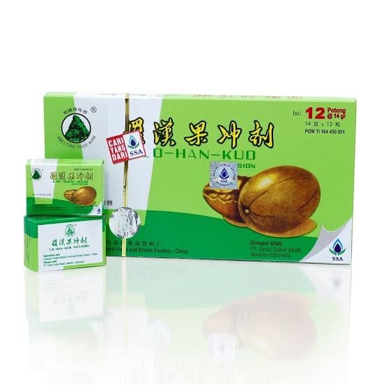 LO HAN KUO INFUSION 12 TABLET PANAS DALAM (LOHANKUO)