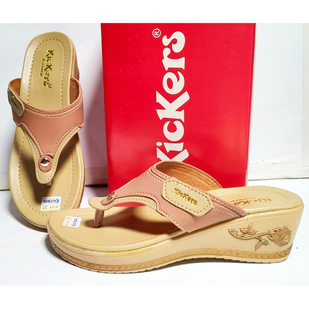  SANDAL  WEDGES  WANITA  SANDAL  KICKERS WANITA  SANDAL  JEPIT  