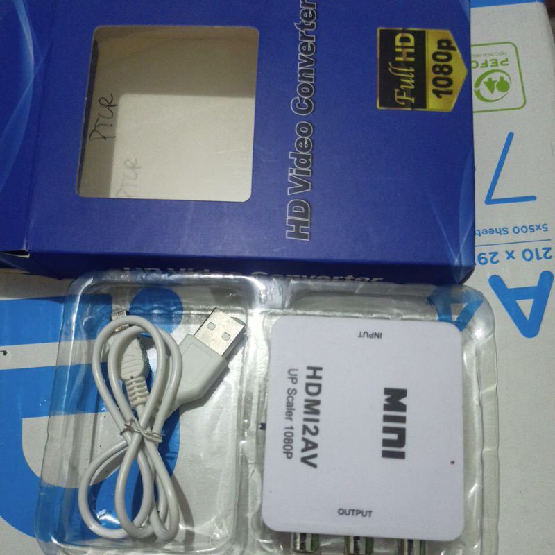 HDMI2AV AV2HDMI Converter Minibox