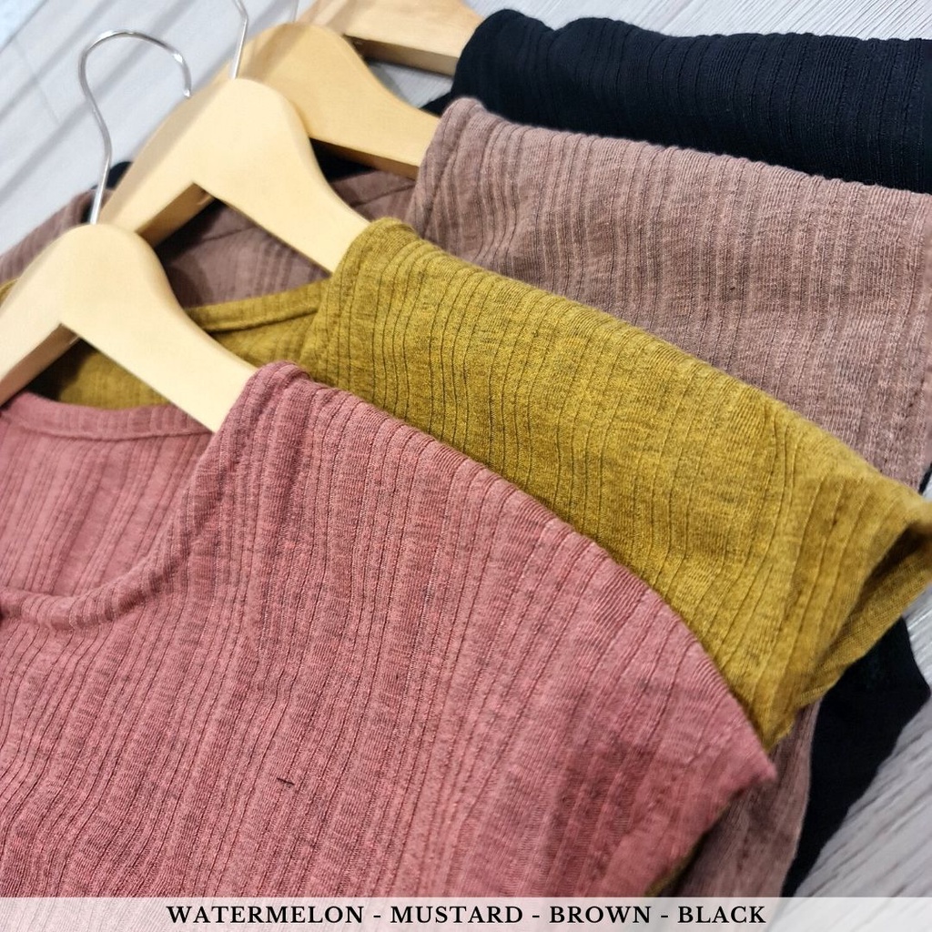 !! PO READY AKHIR JUNI !! 4401 KATLYA BUTTON KNIT SET ROK-3