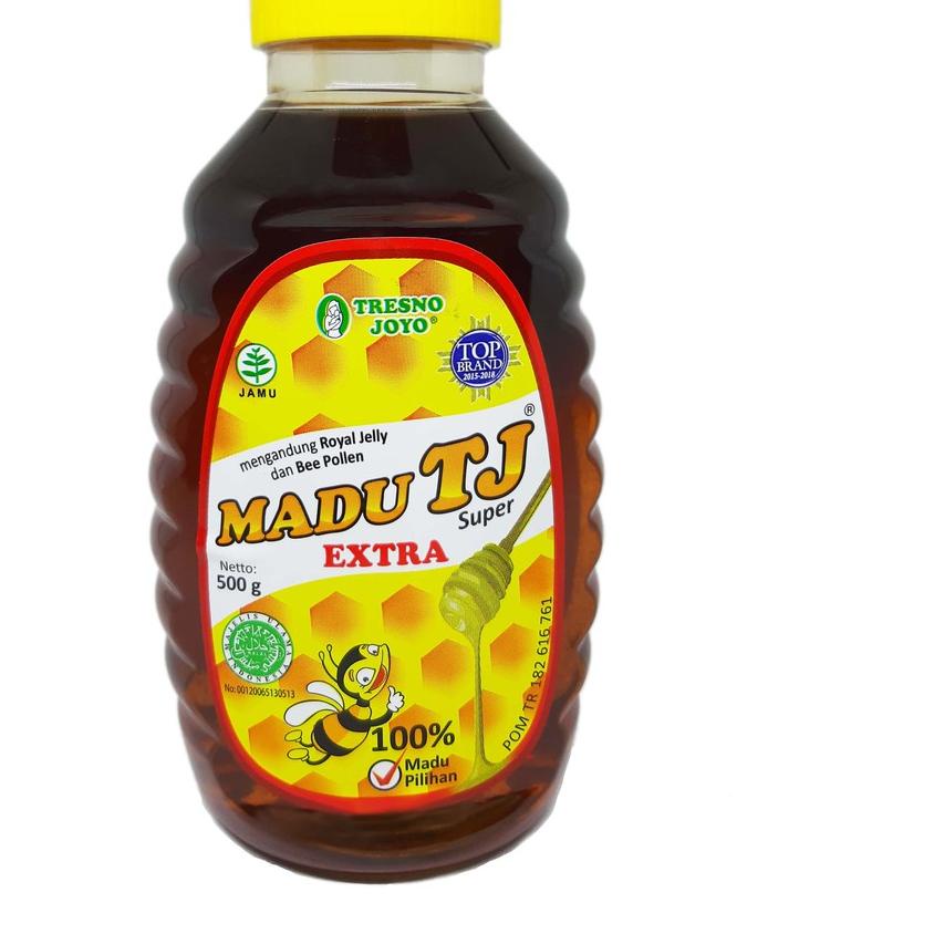 

BISA COD ✔️Madu TJ Super 500 gr ( dengan tambahan Royal Jelly dan Bee Pollen)|RA7