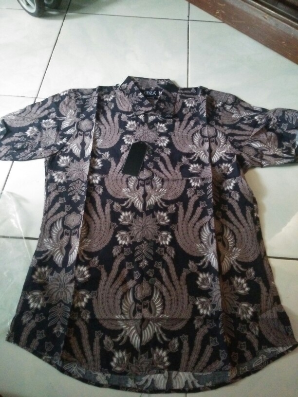 Odza Classic Kemeja Batik Muslim Pria Modis Lengan Pendek Premium Quality Datuserasan