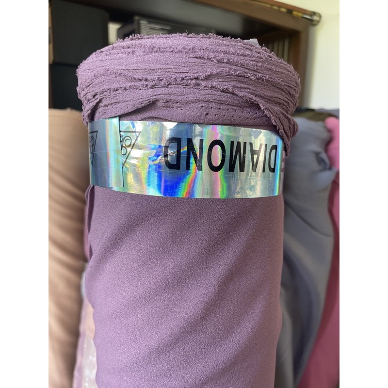 Kain DIAMOND CREPE / DIAMOND GEORGETTE murah-Dusty Lillac