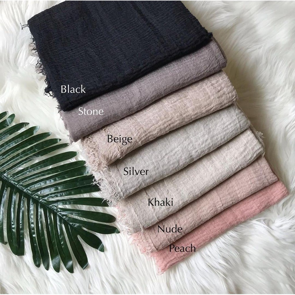 Pasmina Crinkle  Pashmina Shawl  Phasmina Kusut  Jilbab Pashmina Crincle  Kerudung Pashmina Cringkle