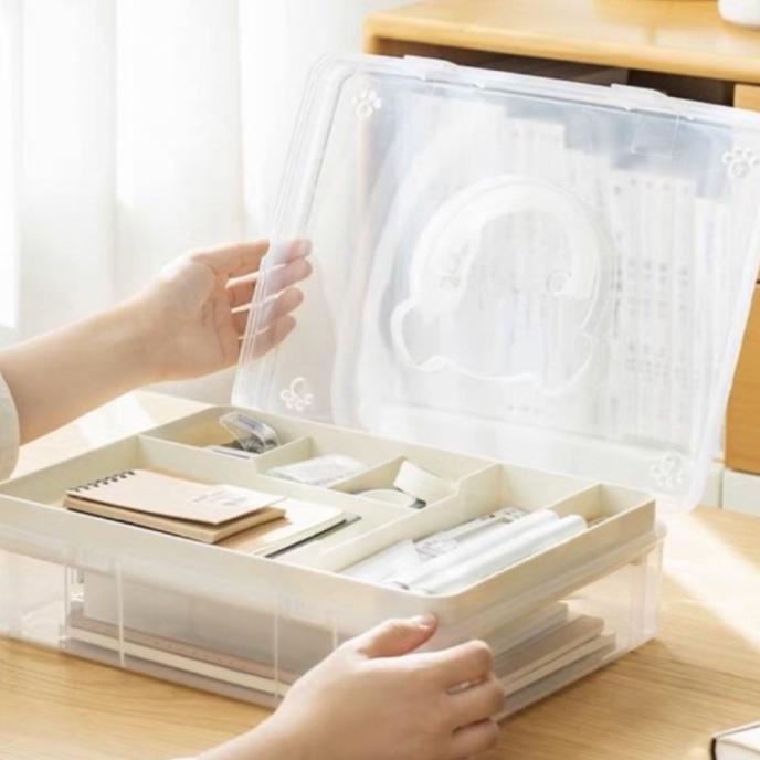 

Office & Stationery | Document Organizer | Ove Kotak Kontainer Penyimpanan Alat Tulis Tempat Dokumen | Best Seller