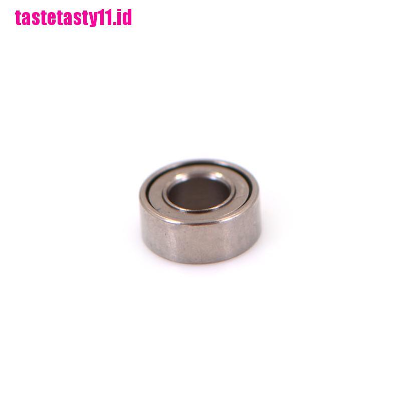 10 Pcs Bola bearing Mini Bahan Baja MR63ZZ