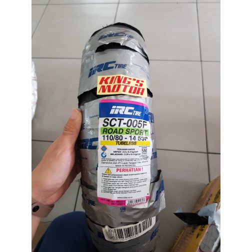 ban depan AEROX 155 110/80-14 IRC original produk ORI ORIGINAL ORISINIL