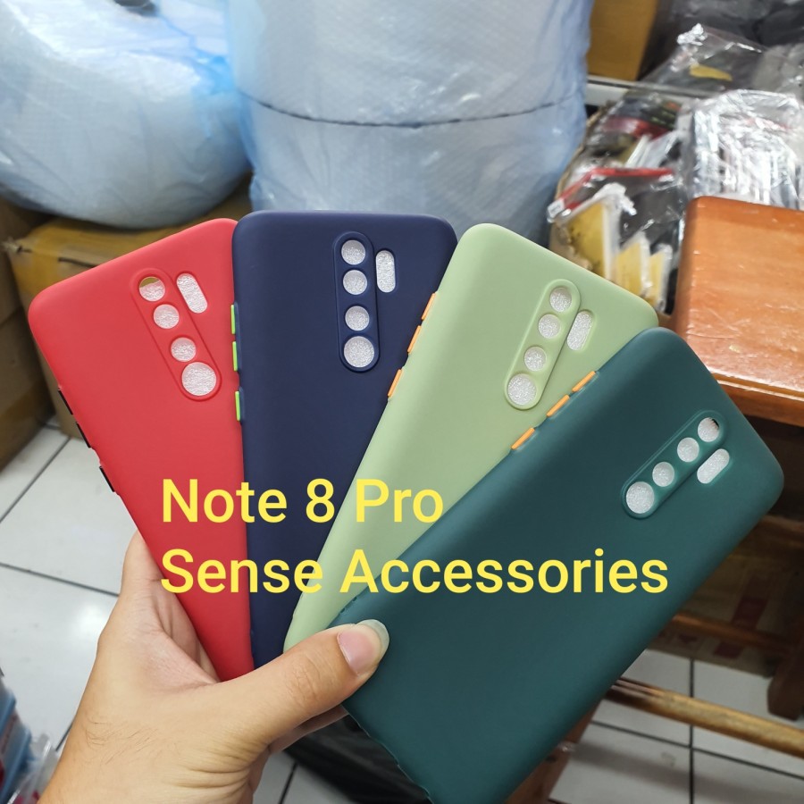 XIAOMI REDMI NOTE 8 8 PRO Soft Case Candy Proctector Camera Silicon Warna Premium