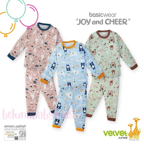 MURAH!! Setelan Baju Anak Lengan Panjang SNI VELVET JUNIOR - Piyama Anak Balita Usia 3 bln s/d 1 2 3 4 Tahun - SETELAN BAJU PANJANG ANAK - Setelan Baju Kaos Anak Laki laki bergambar