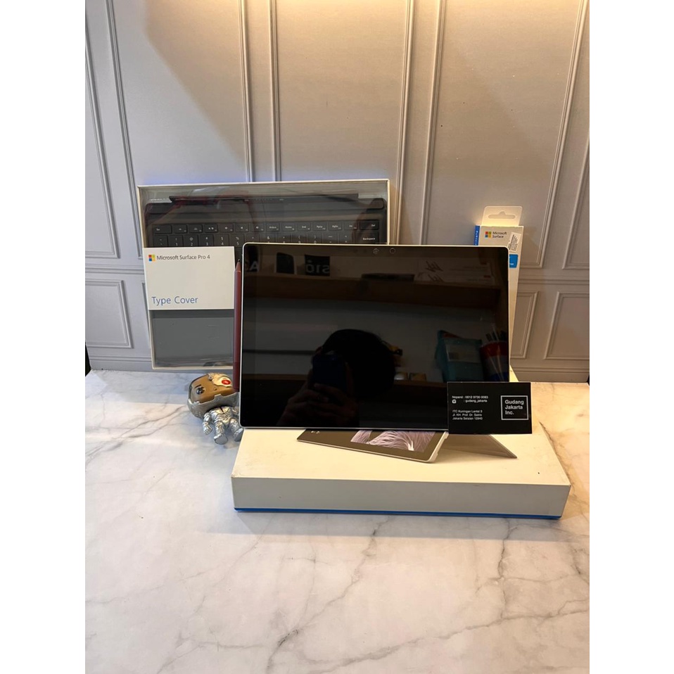 microsoft surface Pro 4 core i5 8/256 include keyboard dan pencil