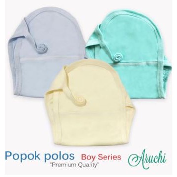 LIBBY POPOK KAIN isi 4 pcs / ARUCHI POPOK KAIN MOTIF Bayi  Bahan Lembut isi 3 pcs