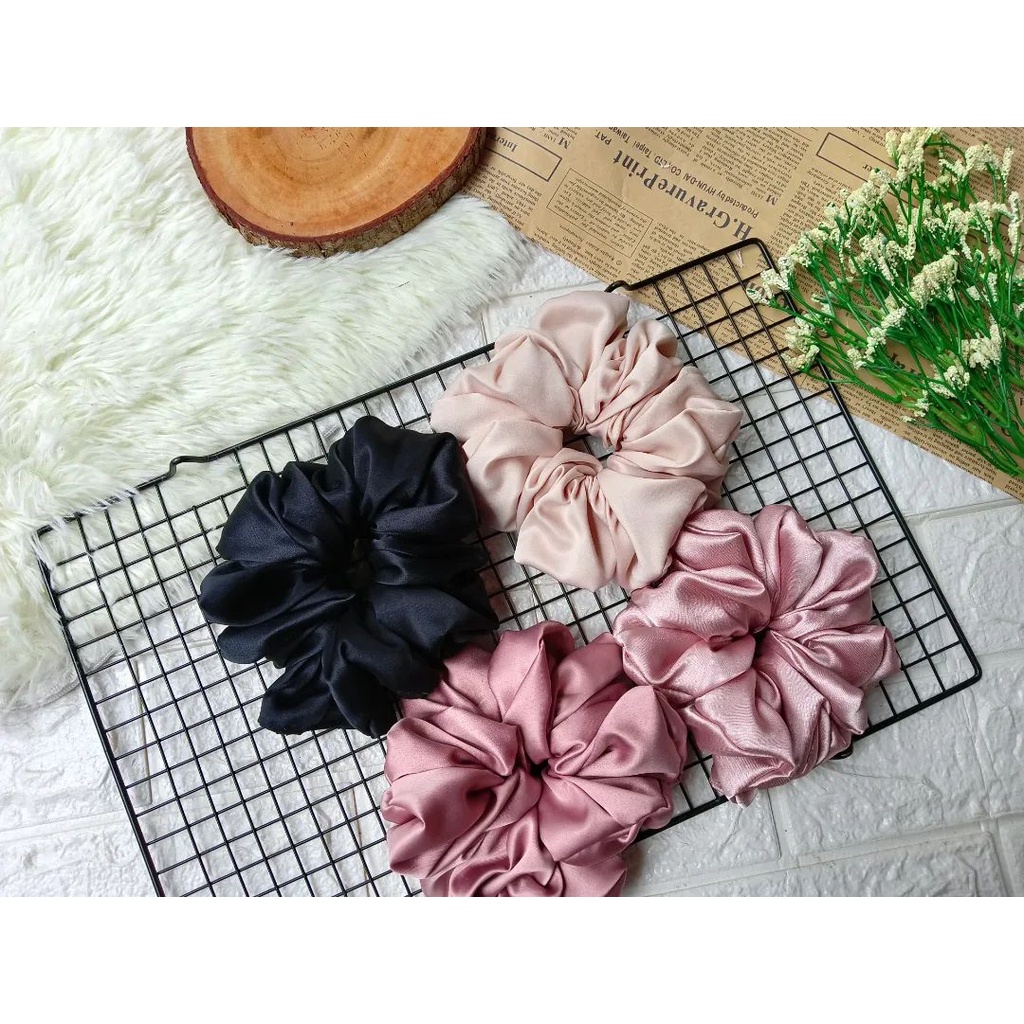 Jual Scrunchie / Ikat Rambut untuk sovenir pernikahan