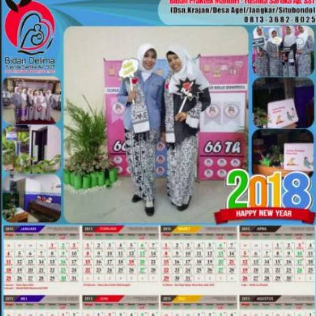 

Kalender bidan/klinik, min.30lmbar
