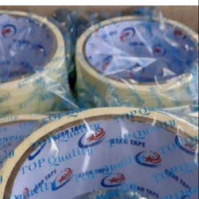 

Lakban kertas / masking tape 2 inc X 10 yard