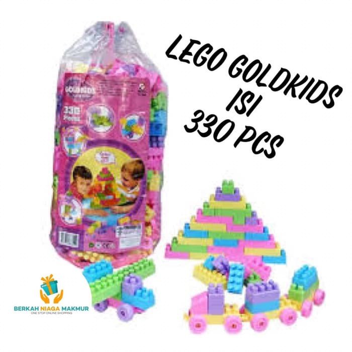Lego Goldkids Tas isi 330 pcs