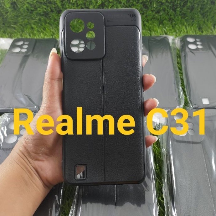 REALME 9i C31 C35 CASE SOFTCASE SILIKON AUTOFOCUS KARET SOFT SEMI LEATHER KULIT JERUK AUTO FOKUS CASING COVER REALME C31 REALME C35