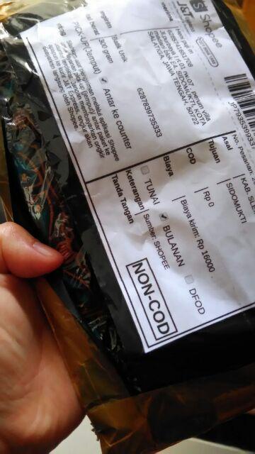 Tunik Batik Blarak Motif Tambal Sewu Tosca