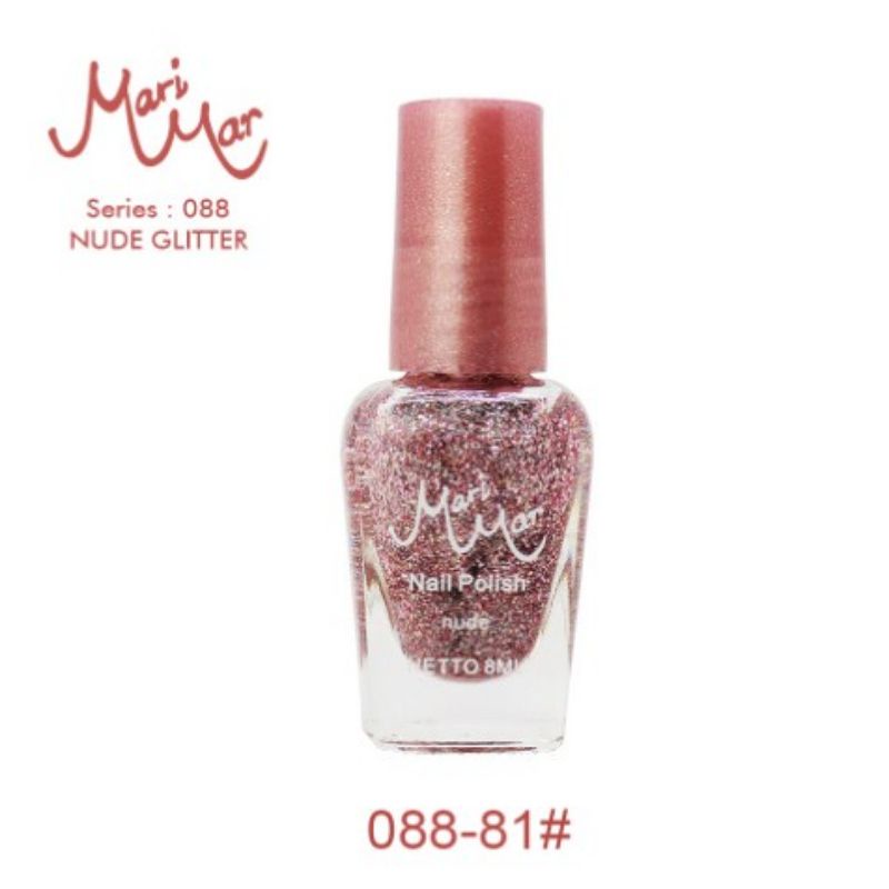 Marimar Kutek Glitter/Nail Polish Collection/Kutek Nudes/BPOM