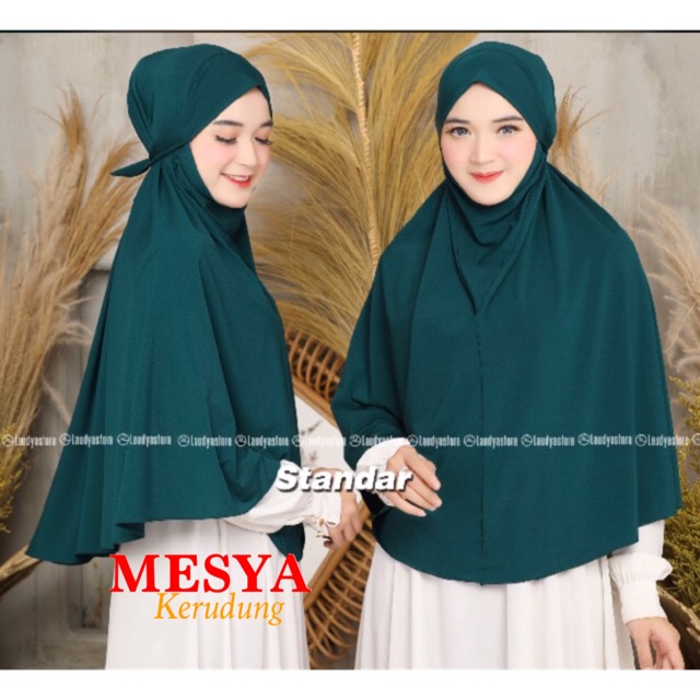 MESYA | Khimar AISYAH STANDAR TALI (masker/cadar)