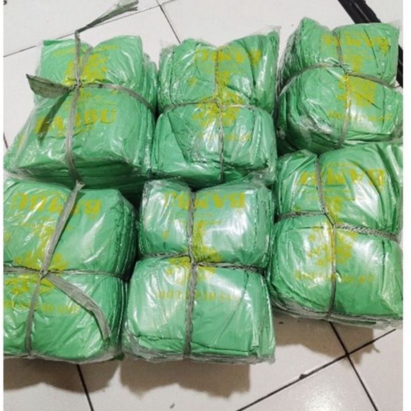 JAS HUJAN PONCHO  PLASTIK  CAP BAMBU PASTI TEBAL