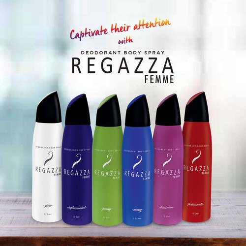 ⭐BAGUS⭐ REGAZZA Deodorant Body Spray 175ml 100 | Aerosol Parfum