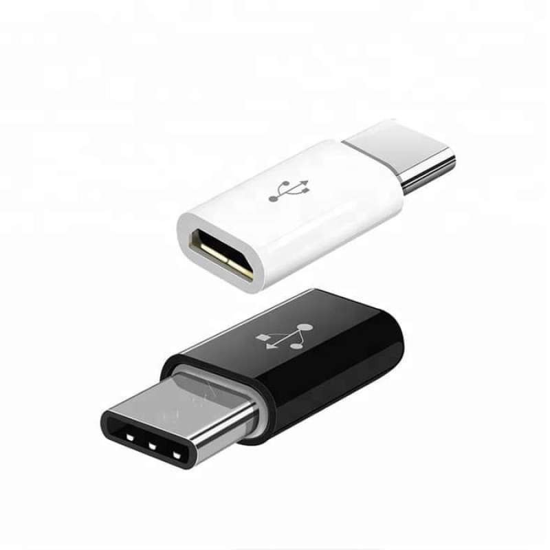 Connector Converter Micro USB to Type C / Connector Adapter Micro USB to Tipe C