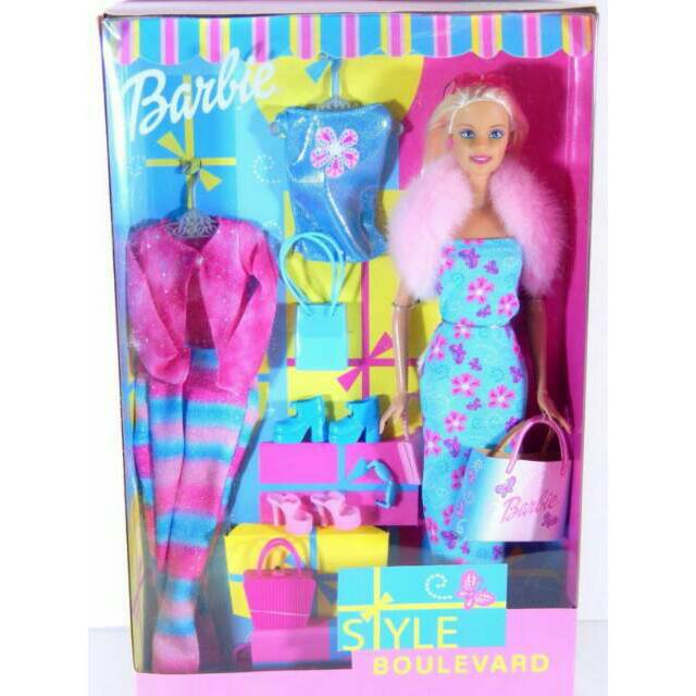 Barbie Style Boulevard Rare Item Shopee Indonesia