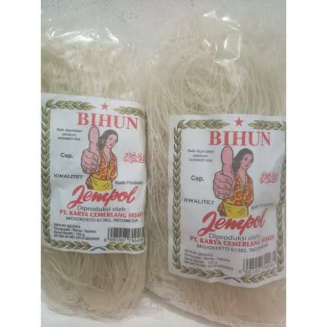 Bihun Jempol | Bihun Jagung | 125 Gram 250 Gram