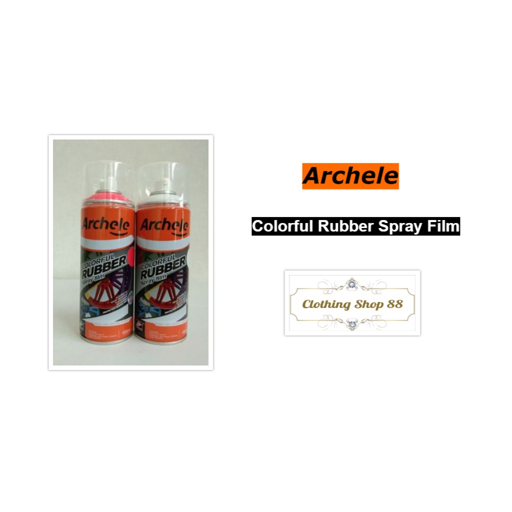Archele Rubber Spray Film / Cat Karet / Cat Karet Termurah / Cat Karet Kualitas Bagus