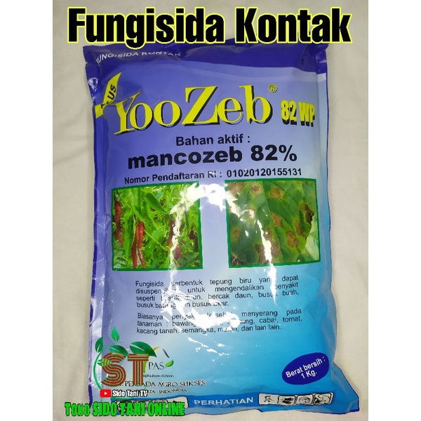 YooZeb 82WP FUNGISIDA MANCOZEB BIRU