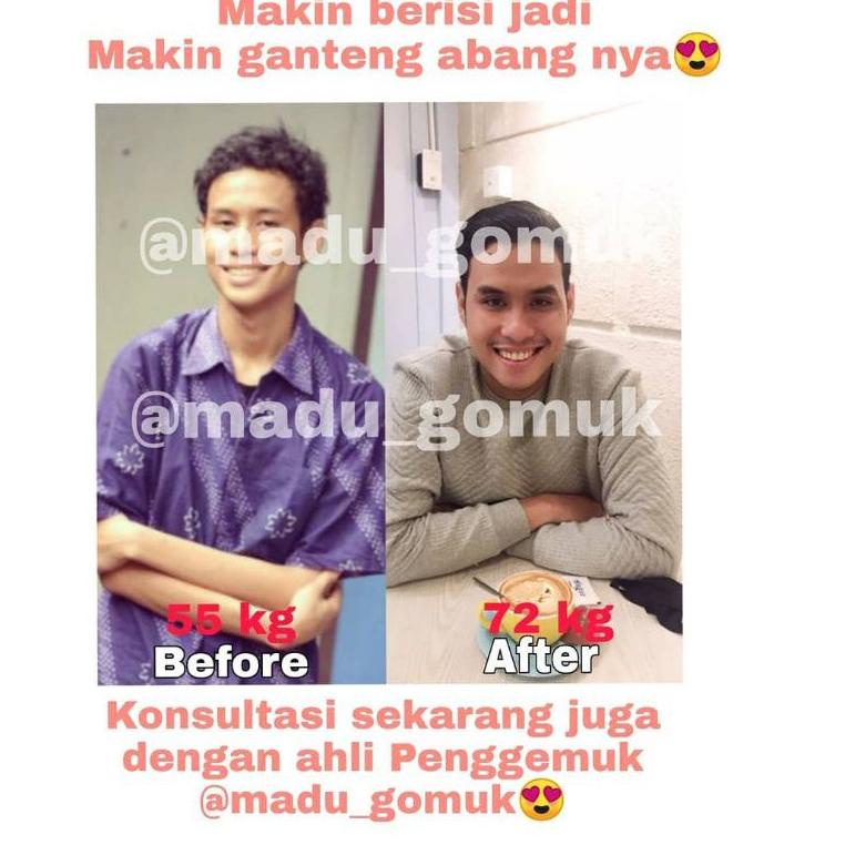

6.6 The Best GOMUK MADU PENGGEMUK/ 100% ORIGINAL/NAIK 5-10 KG/ATASI GEMUK KETURUNAN/KURUS CACINGAN .,,.,.,
