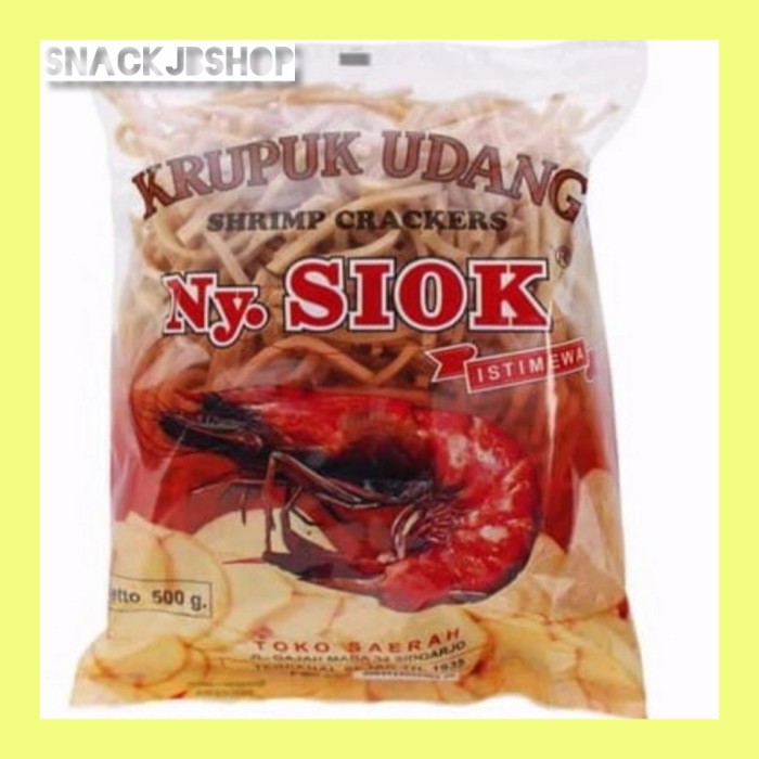 

kerupuk udang ny siok stick 500 gram
