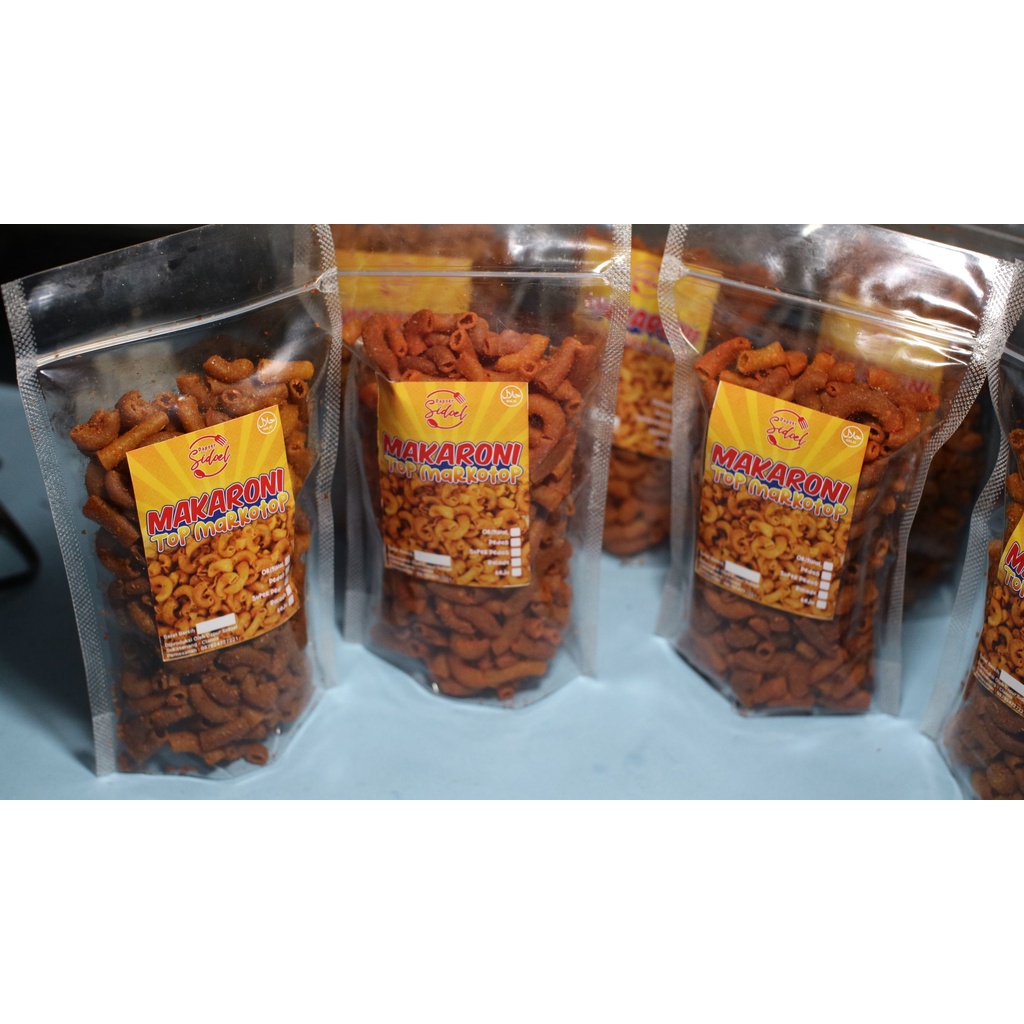 

MAKARONI 150 Gram Rasa Barbeque, Pedas Edan, Pedas Santuy, Gurih