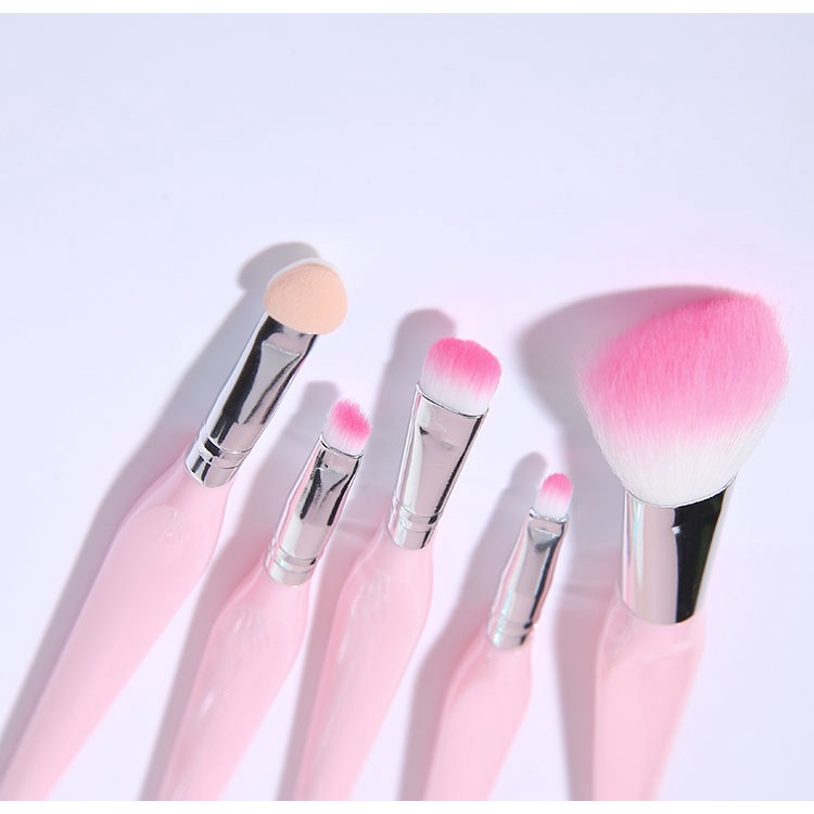 Make Up Brush Set PREMIUM  Kuas Makeup Set Kuas Makeup isi 5 PCS Brush