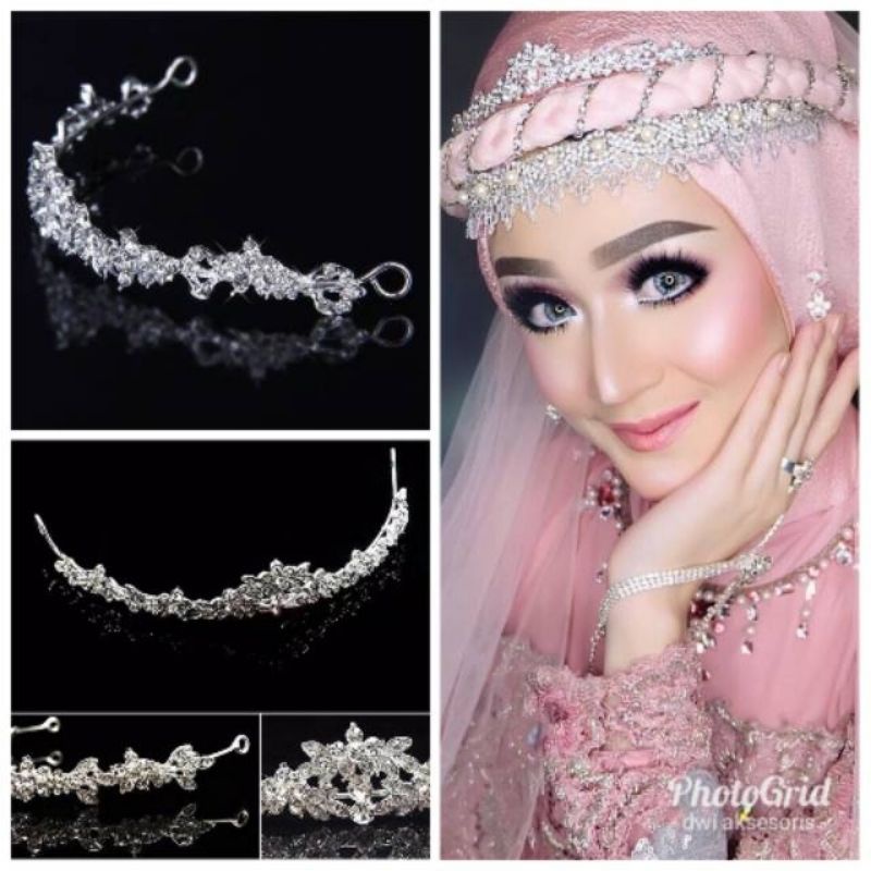 mahkota tiara crown tiara pengantin