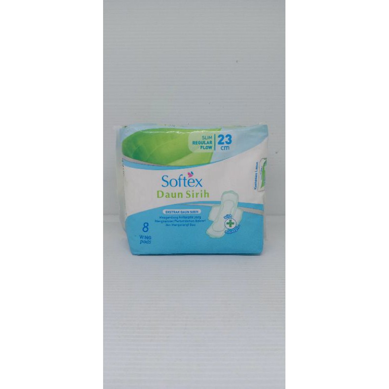 softex daun sirih wing 23cm isi 8