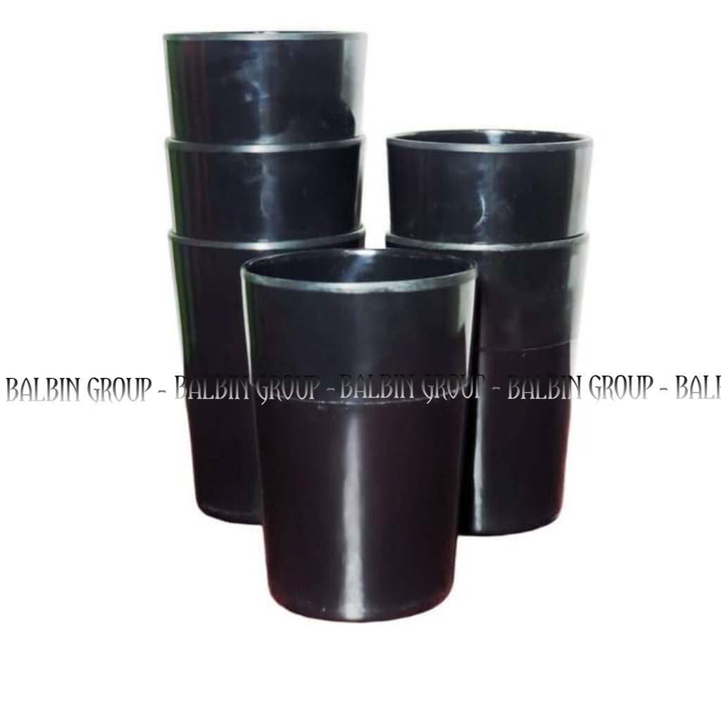 GELAS MINUM MELAMINE 250ml isi 6 PCS - FOOD GRADE