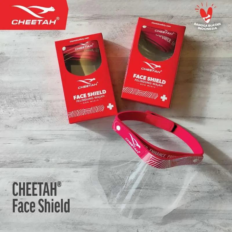 Cheetah Face Shield / APD / Pelindung Wajah Non Medis