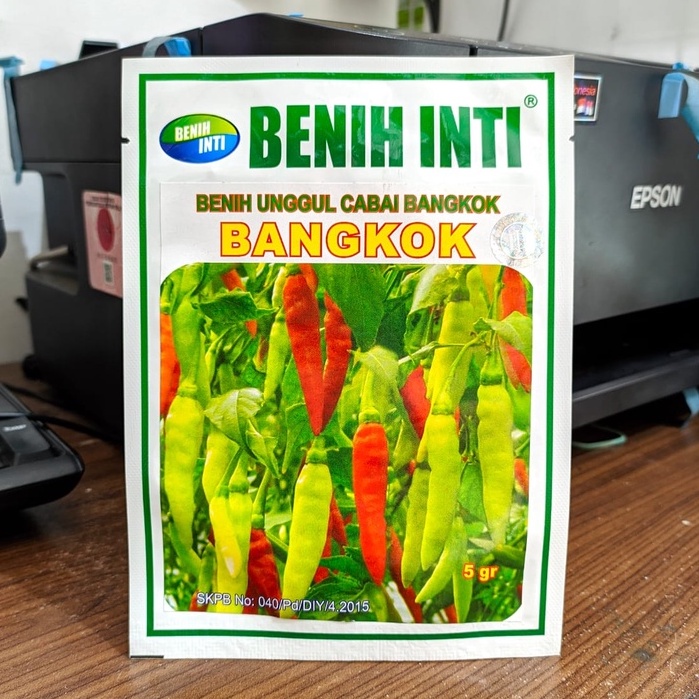 BENIH INTI - benih CABE RAWIT BANGKOK isi 5 GRAM - cabai rawit pedas - bibit cabe