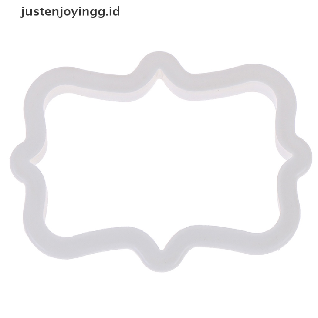 // justenjoyingg.id // 4pcs vintage plaque frame cookie cutter set plastic biscuit cutter cake tools ~