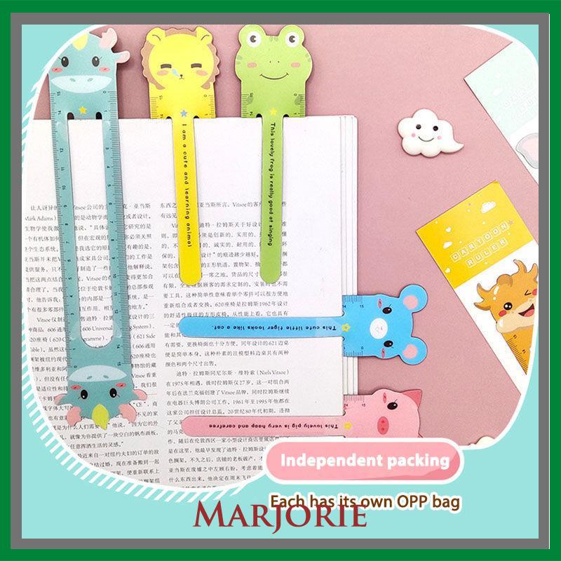 Penguasa Kreatif Skala 15 Cm Lucu Kartun Magnetik Lembut Penggaris Zodiak Bookmark Alat Tulis Siswa-MJD