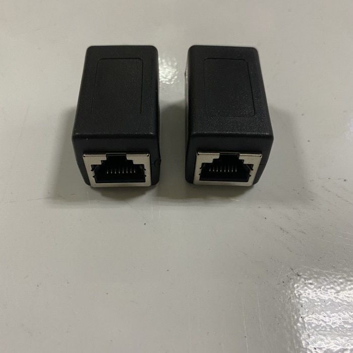 Conector Barel RJ45 Cat 6 Female To Female Penyambung Sambungan LAN Cat6